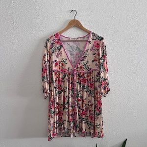 Floral Mini Dress